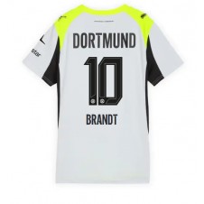 Borussia Dortmund Julian Brandt #10 Bortedrakt Kvinner 2025-26 Kortermet